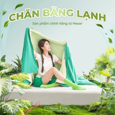 Chăn Băng Lạnh Ya Cool Duck – Meser Chính Hãng